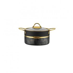 Brioni Selection 22 cm Granit Derin Siyah Tencere