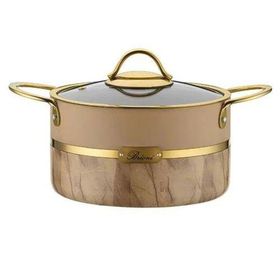 Brioni Selection 24 cm Granit Derin Krem Tencere