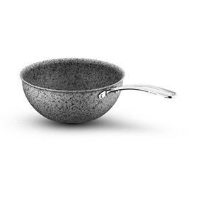 Brioni SH-147 Stone-H Çizilmez Yanmaz Yapışmaz 26 cm Wok Tava