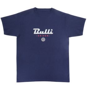 Brisa Collection Şık Vintage Volkswagen Bulli Bus Retro Motifli Bulli Driver Uniseks Tişört