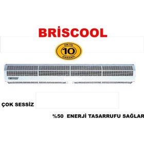 Briscool 180 cm Isıtıcısız Uzaktan Kumandalı Hava Perdesi