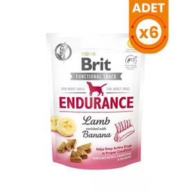 Brit 6x150 gr Endurance Kuzu Etli ve Muzlu Köpek Ödül Maması