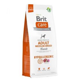 Brit Care 12 kg Adult Medium Breed Orta Irk Yetişkin Köpekler İçin Tek Proteinli Hipoalerjenik Kuzu Etli Kuru Mama