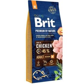 Brit Care 15 kg Premium Nature Tavuklu Orta Irk Yetişkin Köpek Maması
