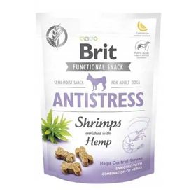Brit Care 150 gr Snack Antistress Karidesli ve Kenevirli Sakinleştirici Etkili Köpek Ödül Maması