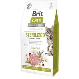 Brit Care 2 kg İmmunity Prebiotik İçerikli Domuzlu Kısırlaştırılmış Kuru Kedi Maması