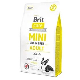 Brit Care 2 kg Mini Adult Taze Kuzu Etli Tahılsız Hipoalerjenik Küçük Irk Yetişkin Köpek Maması