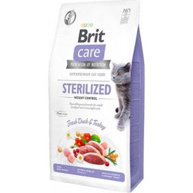 Brit Care 2 kg Tahılsız Ördekli ve Hindili Kısırlaştırılmış Kedi Maması