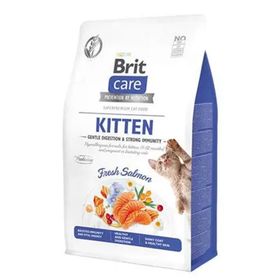 Brit Care 2 kg Tahılsız Somonlu Bağışıklık Destekleyici Yavru Kuru Kedi Maması