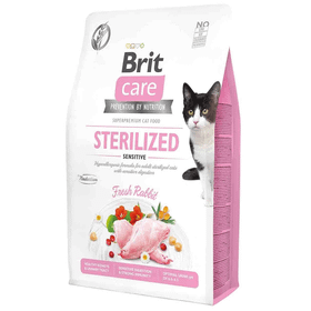 Brit Care 2 kg Tahılsız Tavşan Etli Kısırlaştırılmış Yetişkin Kuru Kedi Maması