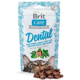 Brit Care 50 gr Cat Snack Dental Tahılsız Ağız ve Diş Sağlığı Kedi Ödülü