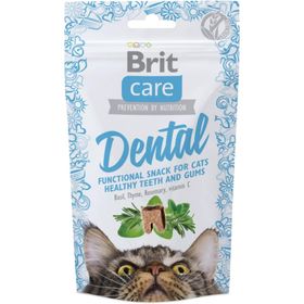 Brit Care 50 gr Cat Snack Dental Tahılsız Ağız ve Diş Sağlığı Kedi Ödülü