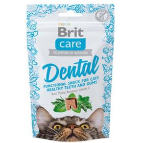 Brit Care 50 gr Dental Hindili Kedi Bisküvisi