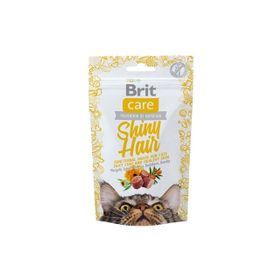 Brit Care 50 gr Snack Shiny Hair Kedi Tüy Bakım Ödül Maması