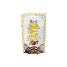 Brit Care 50 GR Snack Shiny Hair Kedi Tüy Bakım Ödül Maması