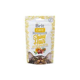 Brit Care 50 GR Snack Shiny Hair Kedi Tüy Bakım Ödül Maması