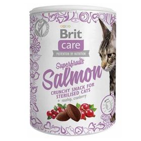Brit Care 6x100 gr Süper Fruits Somonlu Kedi Ödül Maması