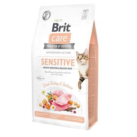 Brit Care 7 kg Hindili ve Somonlu Tahılsız Yetişkin Kedi Maması