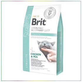 Brit Care Brit Veterinary Diet Struvite 2 kg İdrar Yolu Sağlığı Destekleyici Tahılsız Kedi Maması