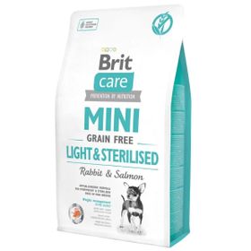 Brit Care Care Mini Light 2 kg Kısırlaştırılmış Küçük Irk Tavşanlı Köpek Maması
