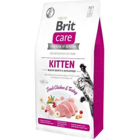 Brit Care Cat G-F Kitten Healthy Growth 7 kg Kedi Maması