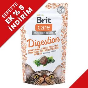 Brit Care Cat Snack Digestion Sindirim Sistemi Düzenleyici 50 gr Kedi Ödülü