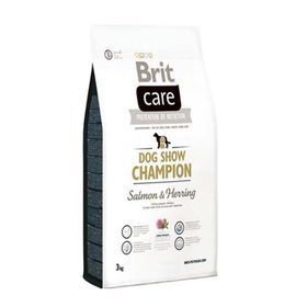 Brit Care Dog Show Champion Somonlu Ringalı 3 kg Yetişkin Köpek Maması