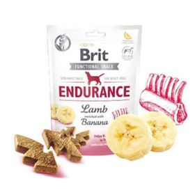 Brit Care Functional Snack Endurance Kuzu Etli ve Muzlu 150 gr Köpek Ödül Maması