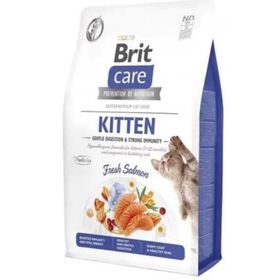 Brit Care Gentle Digestion&Strong Immunity Somonlu Tahılsız 7 kg Yavru Kuru Kedi Maması