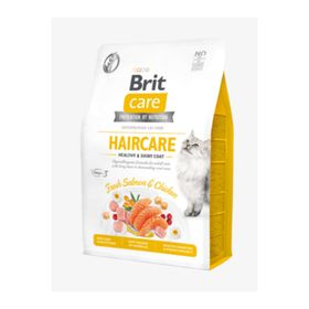 Brit Care Grain Free Haırcare Healthy Shiny Coat Chicken and Salmon 7 kg Yetişkin Kuru Kedi Maması
