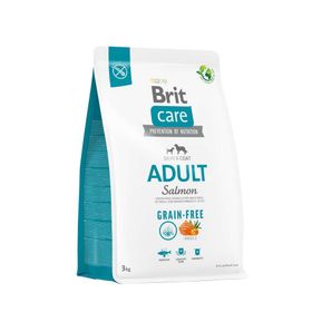 Brit Care Grain Free Somonlu Tahılsız 3 kg Köpek Maması + 2 Adet Temizlik Mendili
