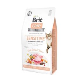 Brit Care Grain-Free Tahılsız Hindili Somonlu Sensitive Yetişkin 7 kg Kedi Kuru Maması