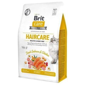 Brit Care Hipoalerjenik Haircare 7 KG Tavuk ve Somonlu Tahılsız Kedi Maması