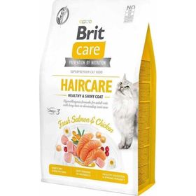 Brit Care Hipoalerjenik Haircare 7 KG Tavuk ve Somonlu Tahılsız Kedi Maması