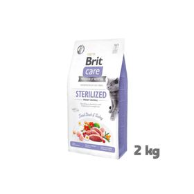 Brit Care Hypo-Allergenic 2 KG Ördekli Tahılsız Kısırlaştırılmış Kedi Maması