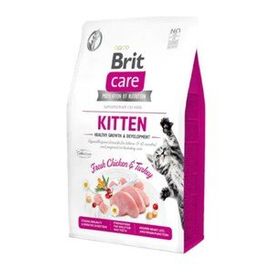 Brit Care Hypo-Allergenic 2 kg Sağlıklı Büyüme için Tavuklu ve Hindili Tahılsız Yavru Kedi Maması