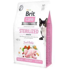 Brit Care Hypo-allergenic Sindirim Sistemi Destekleyici Tahılsız Kısırlaştırılmış 2 kg Kedi Maması