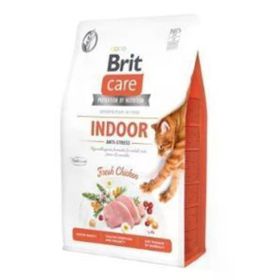 Brit Care Indoor Hipoalerjenik 2 kg Stres Azaltıcı Ev Kedileri için Tahılsız Yetişkin Kedi Maması