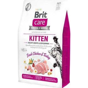 Brit Care Kitten 2 kg Tahılsız Tavuk ve Hindili Yavru Kedi Maması