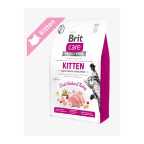 Brit Care Kitten 2 kg Tahılsız Tavuk ve Hindili Yavru Kedi Maması