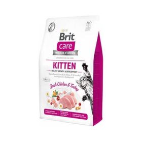 Brit Care Kitten 2 kg Tahılsız Tavuk ve Hindili Yavru Kedi Maması
