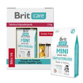 Brit Care Light Sterilised 2 kg Kilolu Ya Da Kısır Köpek Maması