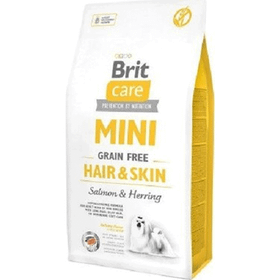 Brit Care Mini Grain Free Puppy hair & skin somonlu 7 kg Köpek Maması