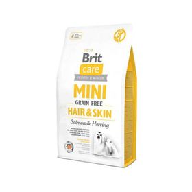 Brit Care Mini Hair Skin Tahılsız Somon Ve Ringa Balıklı 2 kg Küçük Irk Yetişkin Köpek Maması