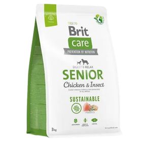 Brit Care Senior Digest & Relax Tavuklu ve Larva Proteinli 3 kg Yaşlı Köpek Maması