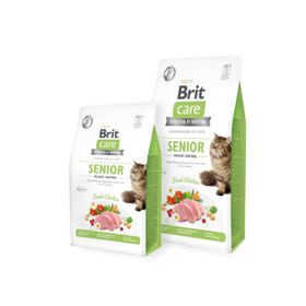 Brit Care Senior Weight Control Dry Cat Food 2 kg Kedi Maması