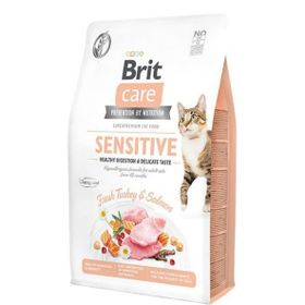 Brit Care Sensitive 2 kg Tahılsız Hindili ve Somonlu Yetişkin Kedi Maması