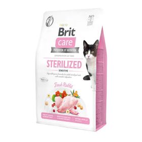 Brit Care Sindirim Sistemi Destekleyici Tavşan Etli Tahılsız Kısırlaştırılmış 2 kg Kedi Maması
