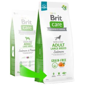 Brit Care Skin & Coat Somonlu Tahılsız Büyük Irk Yetişkin 12 kg Köpek Maması