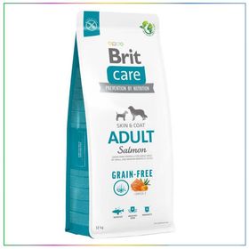 Brit Care Skin & Coat Tüm Irklar için Somonlu Tahılsız 12 kg Yetişkin Köpek Maması